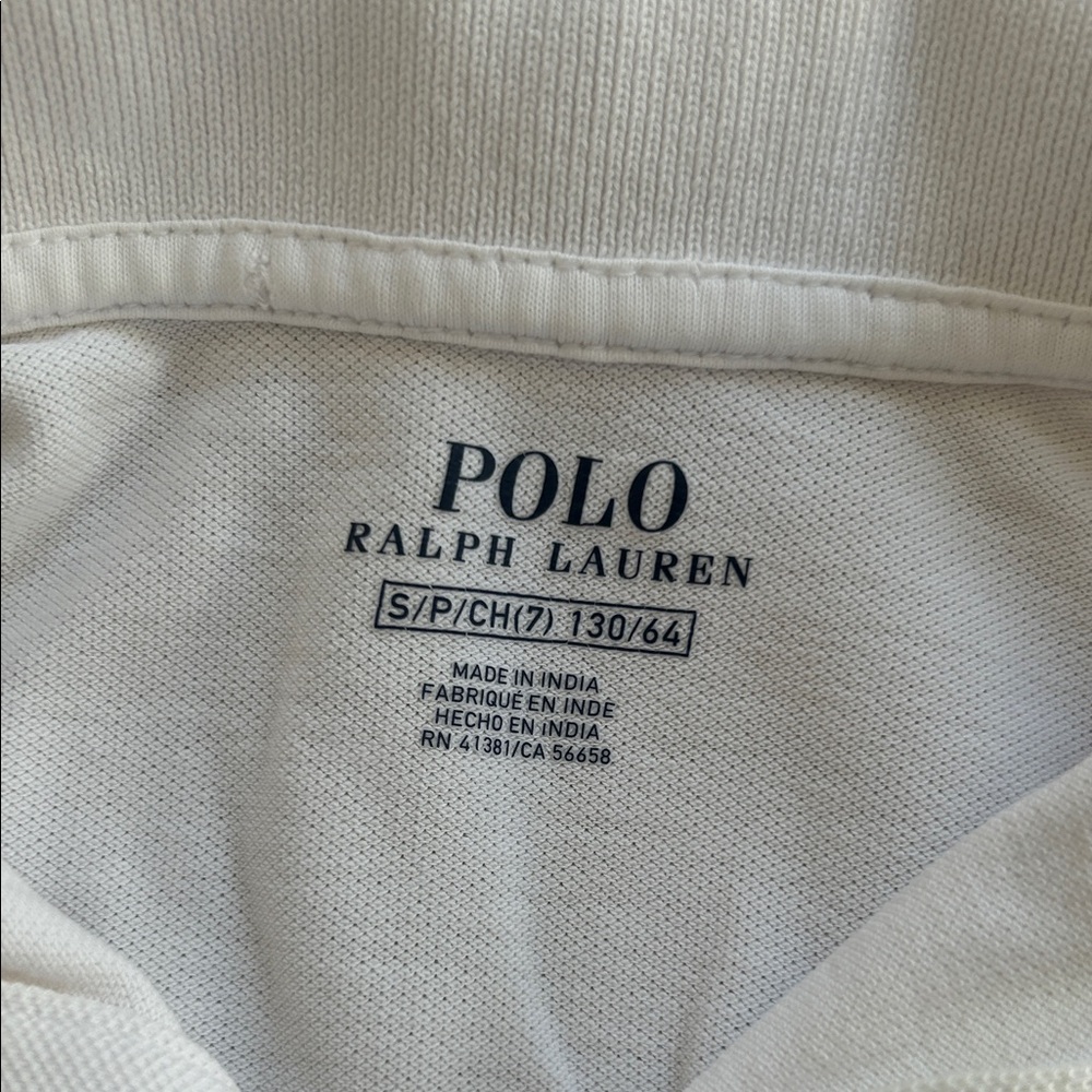 Polo by Ralph Lauren Kids Cream Polo Shirt - Picture 2 of 5